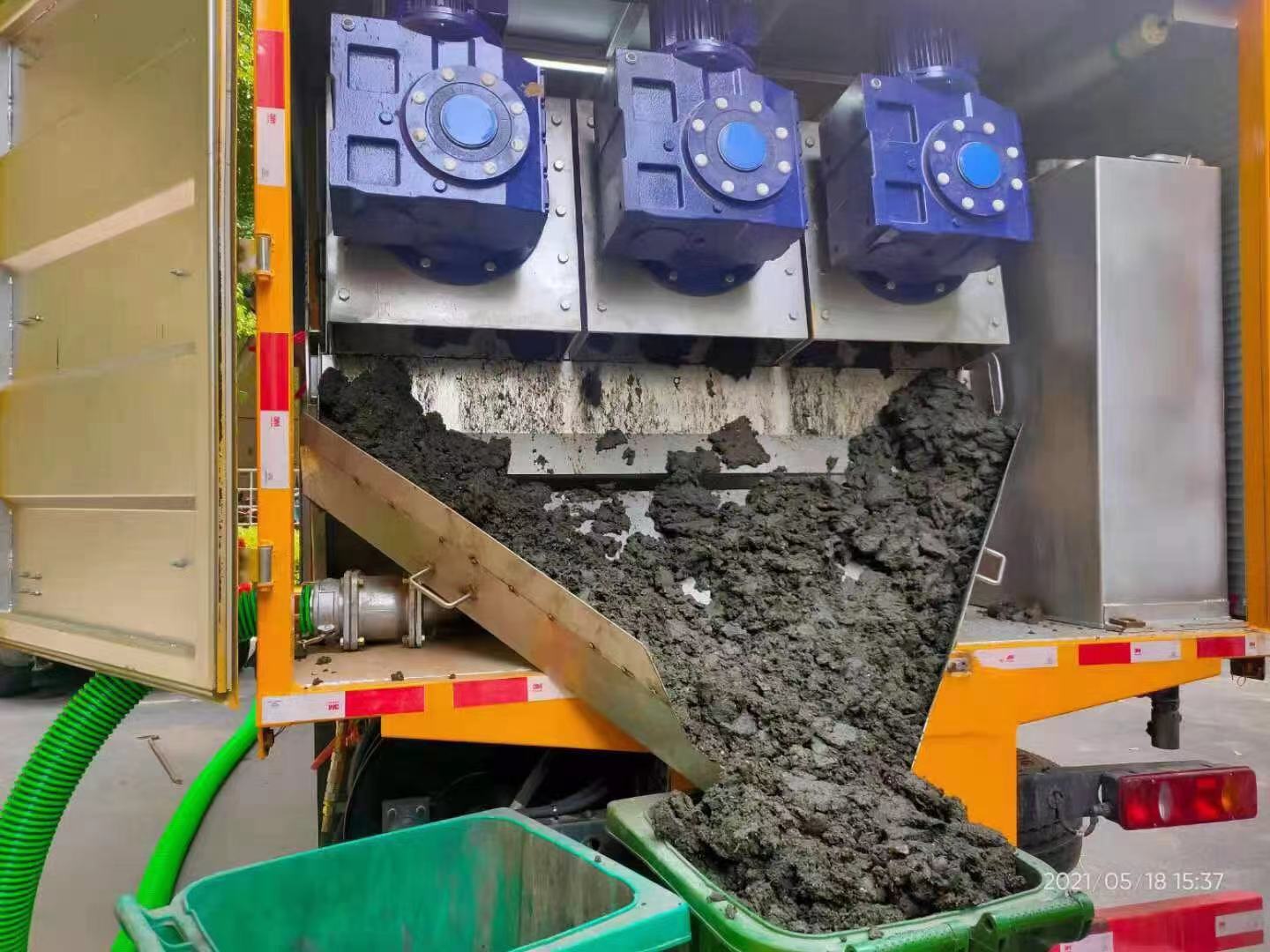 宿松化粪池清掏城市维护站-泥浆净化干湿分离处理